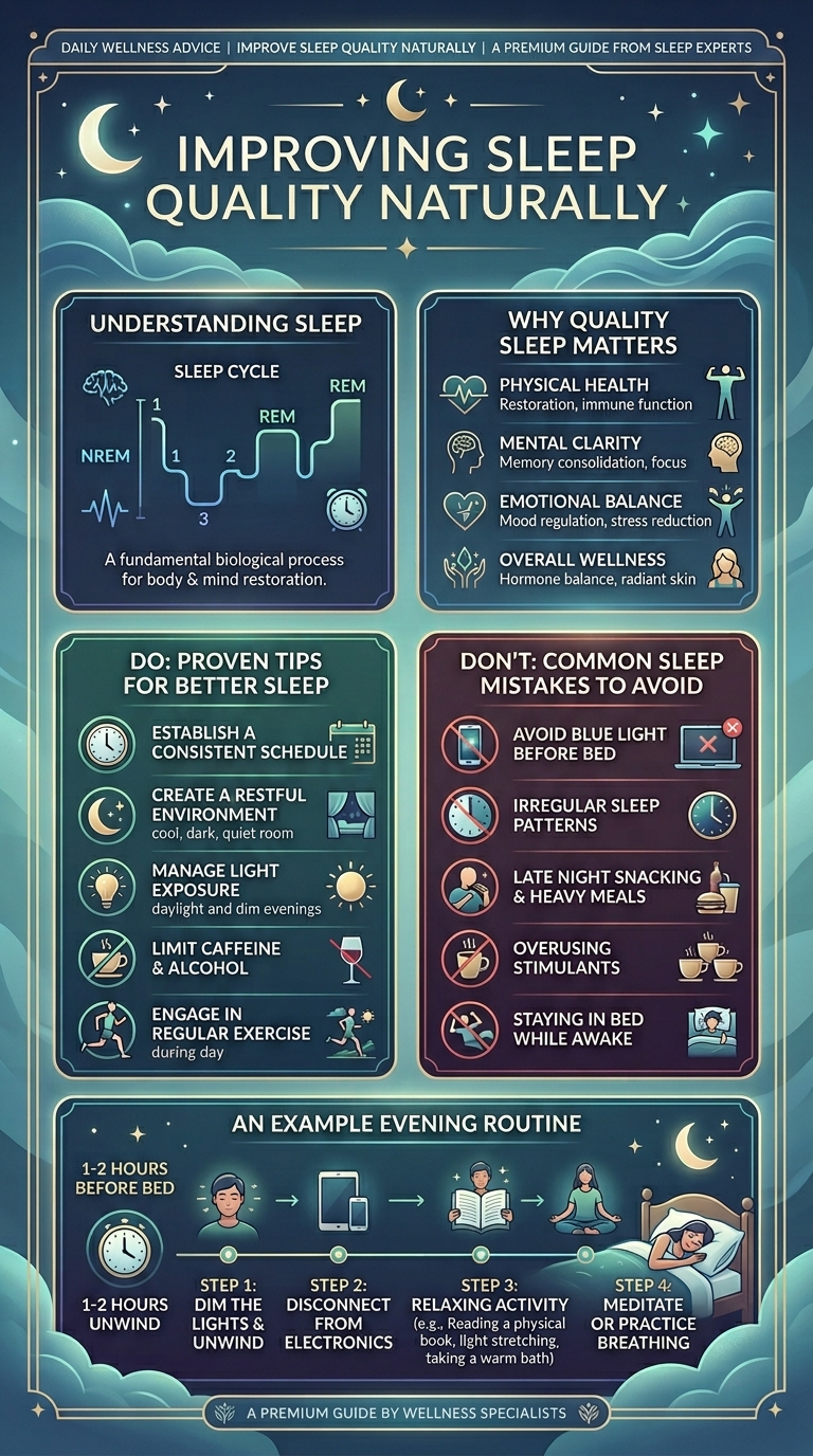 Améliorer la qualité du sommeil