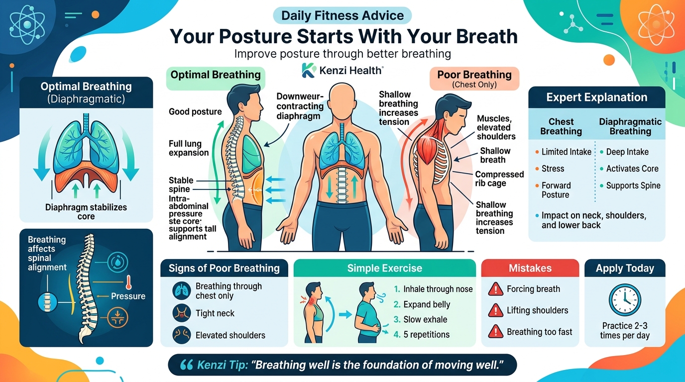Respiration & posture : la connexion invisible