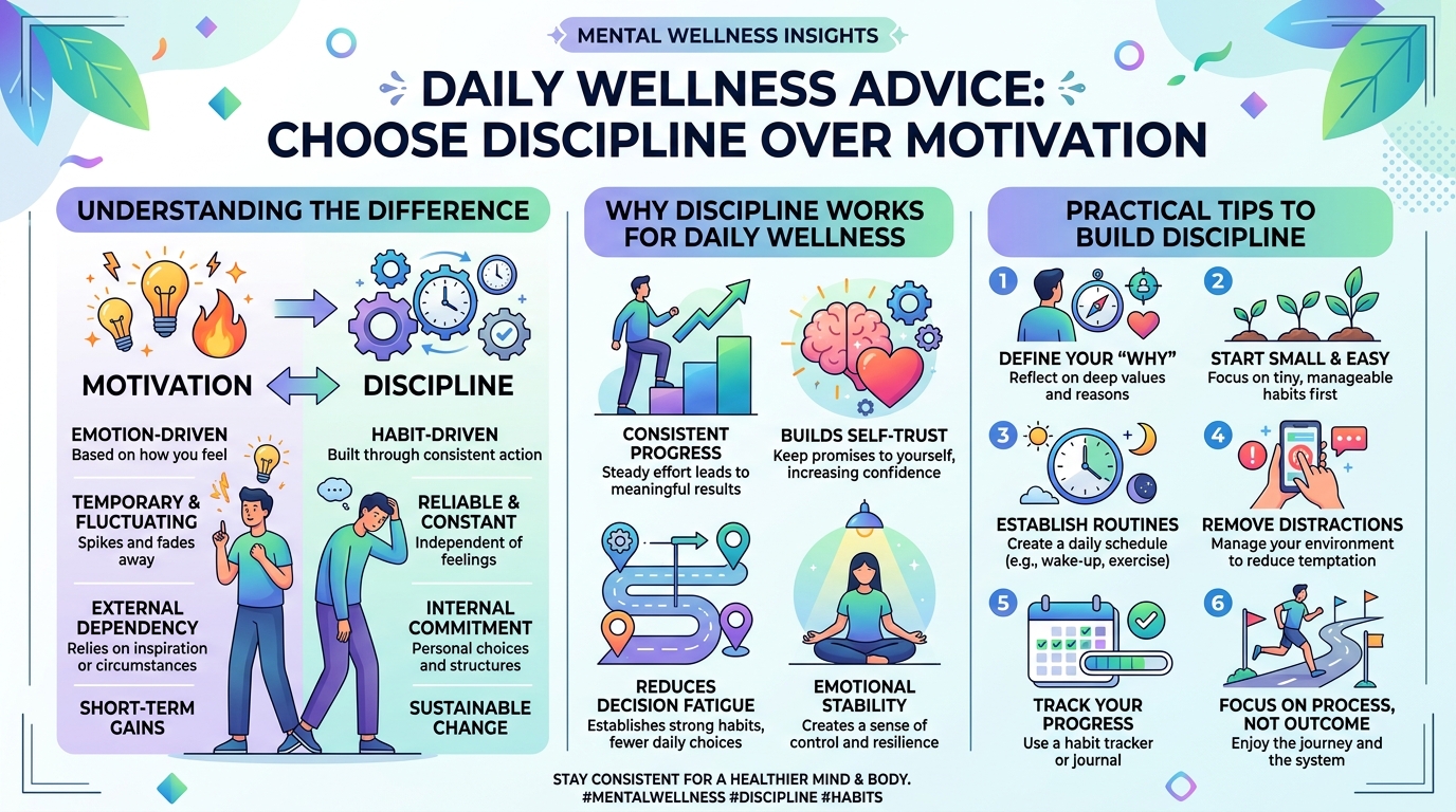 Discipline douce vs motivation