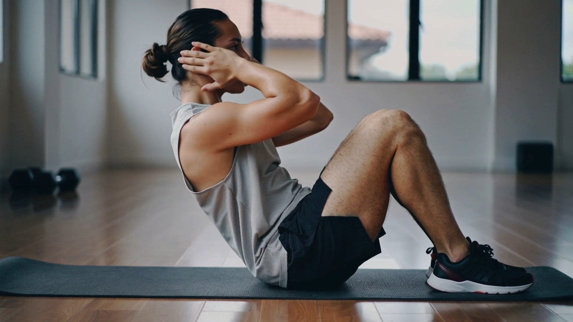Slow Bicycle Crunch