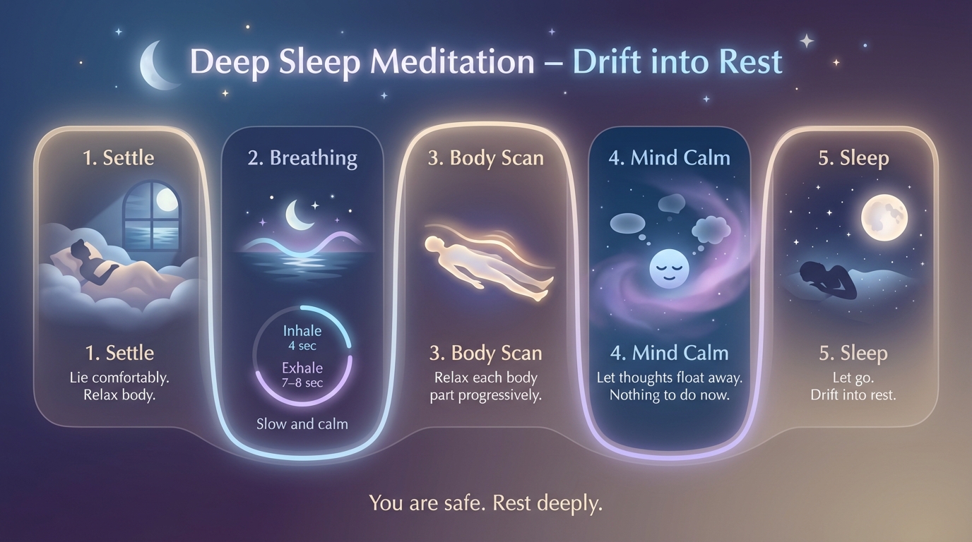 Sommeil profond guidé
