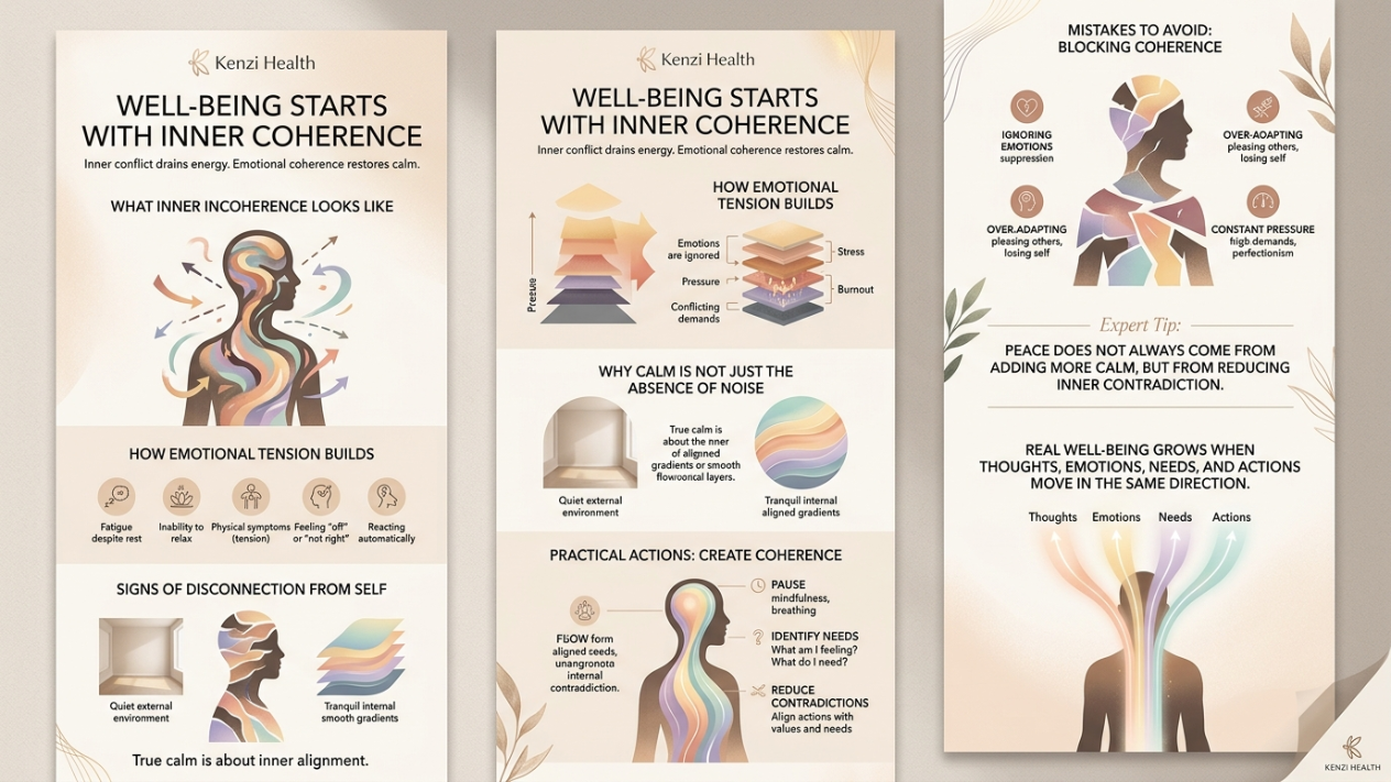 Cohérence émotionnelle et équilibre intérieur