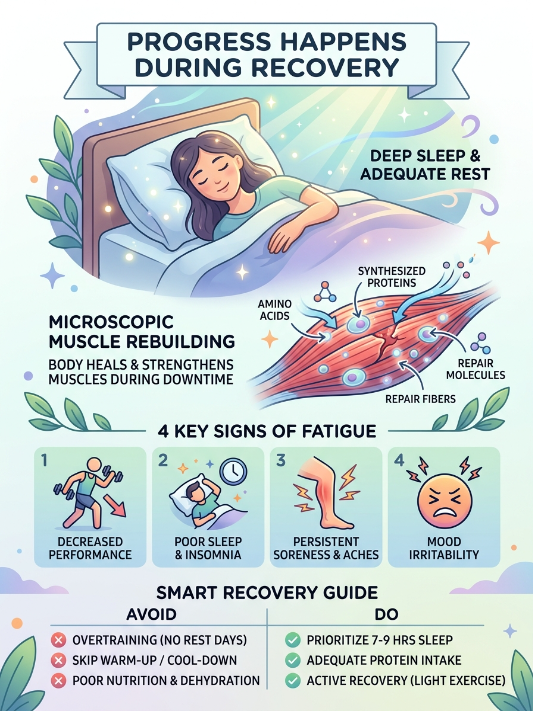 Récupération physique et progression durable