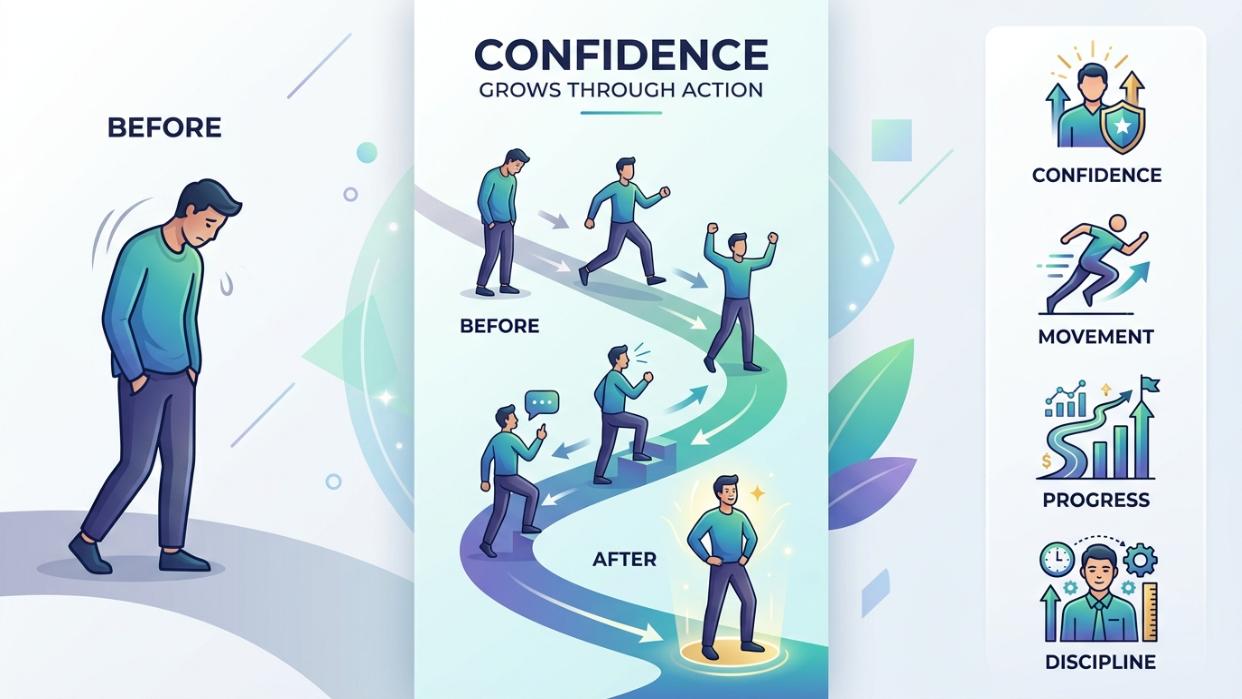 Confiance physique et progression personnelle
