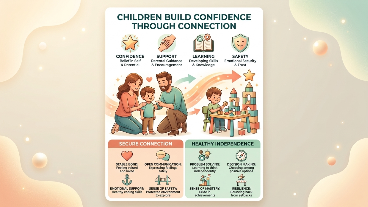 Construction de la confiance chez l’enfant