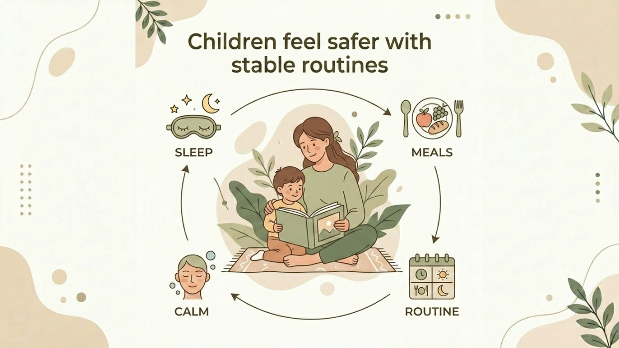 Stabilité émotionnelle et routines chez l’enfant