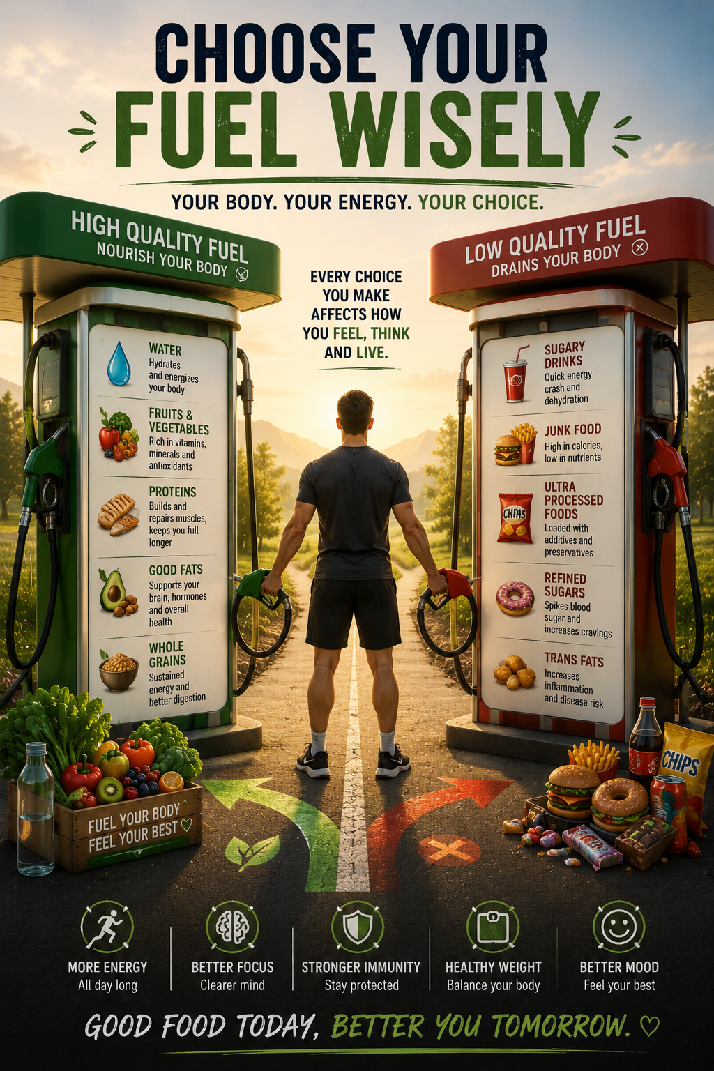 L’alimentation comme carburant