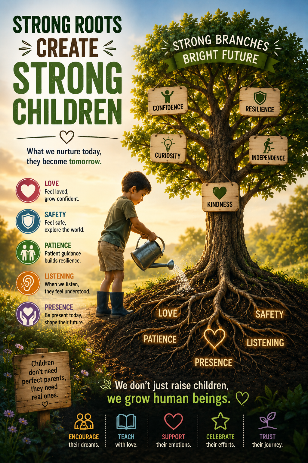 Les fondations émotionnelles de l’enfant